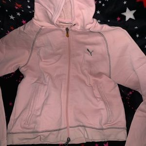 Puma pink hoodie